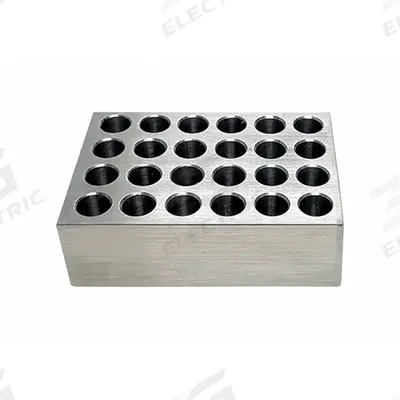 BENCHMARK SCIENTIFIC Adapter: 7 in Overall Lg, 4 in Overall Wd, Aluminum - Homogenizer Accessories