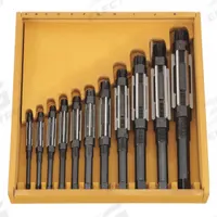 APPROVED VENDOR Adjustable Hand Reamer Set: 11 Pc, 15/32 in to 1 1/2 in Dia (MPN 4LGU4). Key specifications — attr1301947: APPROVED VENDOR.