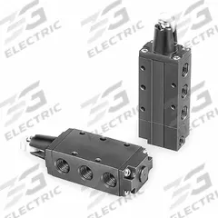 PARKER Manual Air Control Valve: DirectAir 4, Four-Way / Two-Position, Roller, 1/4 in Female NPT (MPN 520A11000). Key specifications — attr1084737: Aluminum; attr1084764: Manual Air Control Valve; attr1084778: Spool; attr1084767: DirectAir 4; attr1084731: 520A11000; attr1084739: PARKER; attr1084765: Spring Return; attr1084768: DirectAir 4.
