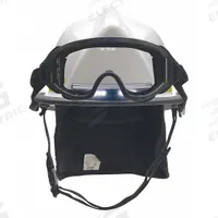 BULLARD Fire Helmet: White, Polyetherimide, Modern Rear Brim, Chin Strap (MPN LTXWHTLGIZ4). Key specifications — Color: White; Chin Strap: Yes; Brand: BULLARD; Shell Material: Polyetherimide; Style: Modern Rear Brim; Suspension: Standard Sure-Lock(R) Ratchet Headband.