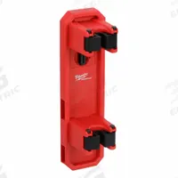 MILWAUKEE PACKOUT Tool Handle: 4 in W x 13 in H x 4 1/2 in L, Plastic, Red (MPN 48-22-8348). Key specifications — attr1120120: Quick Access Tool Clamps; attr1120130: MILWAUKEE; attr1120217: Plastic; attr1120218: Red.