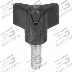 DAVIES Hand Knob: 3 Point, Thermoset, 1/4"-20 Thread, 1.5 in Dia, Black (MPN 3035AS). Key specifications — Brand: DAVIES.