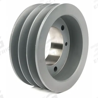 APPROVED VENDOR V-Belt Pulley: 3V335, 3 Groove, 3.35 in OD, Bushed Bore - Bushed-Bore Cast-Iron Wedge V-Belt Pulleys