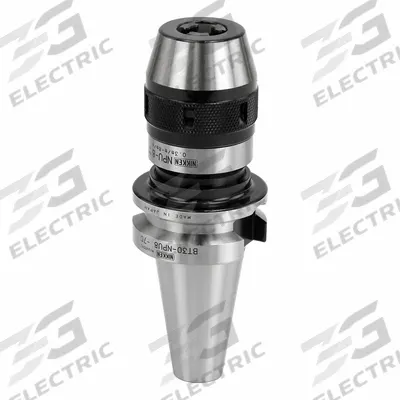 LYNDEX-NIKKEN Drill Chuck: BT30, 5/16 in Capacity - High-Precision Taper-Mount Keyless Drill Chucks for CNCs