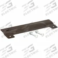 APPROVED VENDOR Door Latch Guard: 11 3/4 in Lg, 3 1/2 in Wd, Steel (MPN 2MDJ1). Key specifications — Brand: APPROVED VENDOR.
