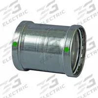 VIEGA PROPRESS Crimp Coupling Fitting: 3 in CTS x 3 in CTS Size, Straight, Press-fit x Press-fit (MPN 80345). Key specifications — Brand: VIEGA PROPRESS.