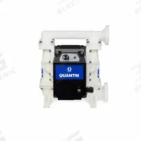 GRACO Electric Diaphragm Pump: Polypropylene Body, 1 in Fluid Connection Size, Flange Connection (MPN TE30-0120). Key specifications — Nameplate Voltage: 100-120V AC; Brand: GRACO; Diaphragm Material: PTFE with EPDM Backing; Check Valve Material: PTFE; Seat Material: PP.