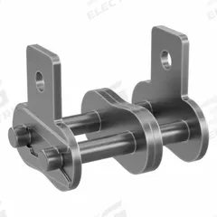 TSUBAKI Attachment Link: For Std Roller Chains, SK-1, 60, Double Strand, 3/4 in Pitch, Steel, 5 PK (MPN 60-2SK1CL). Key specifications — attr305132: Attachment; attr305112: TSUBAKI.
