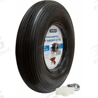 HI-RUN Tires and Wheels: 8 in dia Tire Size, Mfr Part # WB1001, Wheelbarrow Tire, SU08. Key specifications — Tread Pattern: SU08; Brand: HI-RUN; Manufacturer Part Number: WB1001.