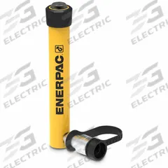ENERPAC Hydraulic Ram: Single Acting, 5 ton Nominal Capacity, 7 in Nominal Stroke Lg, Steel (MPN RC57). Key specifications — attr98927: ENERPAC.