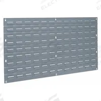 AKRO-MILS Louvered Panel: 20 in x 36 in x 5/16 in, 1 Sides, 0 Bins, Gray (MPN 30636). Key specifications — attr38851: Gray; attr38864: Baked Enamel; attr38845: AKRO-MILS.