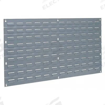AKRO-MILS Louvered Panel: 20 in x 36 in x 5/16 in, 1 Sides, 0 Bins - Wall-Mount Louvered Panels Without Bins