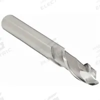 WIDIA HANITA Ball End Mill: Carbide, TiAlN Coated, 2 Flute, 3/8" Mill Dia, 7/8" LOC, 2-1/2" OAL (MPN I2B0375T087R)