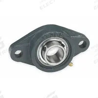 DAYTON 2 Bolt Flange Bearing: Radial Ball, 1 3/16 in Bore, Cast Iron, Set Screws, 5 13/16 in Lg (MPN 3FCN6). Key specifications — Bore Type: Cylindrical; Brand: DAYTON; Lubricant Material: NLGI #2 Equivalent; Mounting Bolt Size: 7/16 in; Split Housing: Not Split; System of Measurement: Inch.