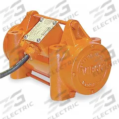 VIBCO Electric Vibrator: 2P Series, 100 lbf, 115V AC, 0.9 A, 3,600 vpm, 750 lb Bin Wt Capacity (MPN 2P-75-1). Key specifications — attr661947: 0.9 A; attr661979: 60 dBA; attr661970: 115V AC.
