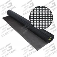 PHIFER Replacement Screen: Polyester, Black, 17 x 13 Mesh Size, 6 ft Wd, 50 ft Lg, 0.018 in Wire Dia (MPN 3028733). Key specifications — Brand: PHIFER; Color: Black; Mesh Size: 17 x 13.