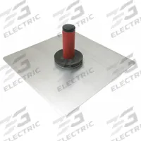 MARSHALLTOWN Drywall/Masonry Hawk: 13 in Overall Wd, 13 in Overall Lg, Handle Mat. DuraSoft (MPN 1D). Key specifications — attr1008769: Aluminum; attr1004956: MARSHALLTOWN; attr1008767: DuraSoft; attr1008770: Square.