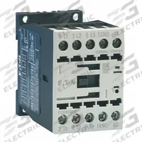 EATON IEC Magnetic Contactor: Non-Reversing, 3 Poles, 3NO Contacts, 12 A, 480V AC Coil (MPN XTCE012B01C). Key specifications — Brand: EATON; Integrated Surge Suppression: Yes.