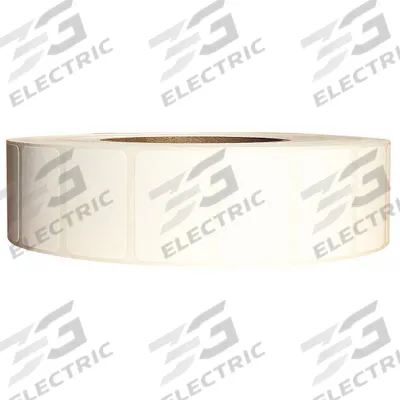 APPROVED VENDOR Barcode Printer Label: 1 1/2 in Label Wd, 1 in Label Ht, White - Industrial Direct Thermal Labels