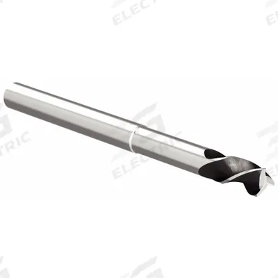 WIDIA HANITA Square End Mill: Carbide, 3 Flute, 3/8" Mill Dia, 1/2" LOC - Reduced-Neck Fast-Cutting Carbide Square End Mills for Aluminum