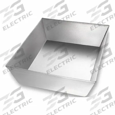 CHICAGO METALLIC Pizza Pan: 10 1/4 in Overall Lg, Aluminized Steel, Solid, 24 ga Gauge - Pizza Pans