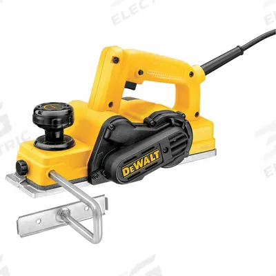 DEWALT Corded Hand Planer Kit: Flat, 120V AC, 5.5 A, 3 1/4 in Blade Wd, 1/16 in Cutting Dp - Corded Hand Planers
