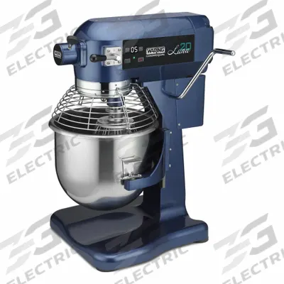 WARING Stand Mixer: 20 qt Capacity, 1 hp Horsepower, 3 Speeds, Countertop - Bench Mixers
