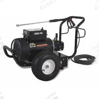 MI-T-M Electric Pressure Washer: Cart, 230 V – Single-Phase, 2,500 psi, 3.2 gpm, 6 hp (MPN GC-2503-0ME1). Key specifications — Pump Drive: Direct; Brand: MI-T-M; Water Intake: Cold Water Only.