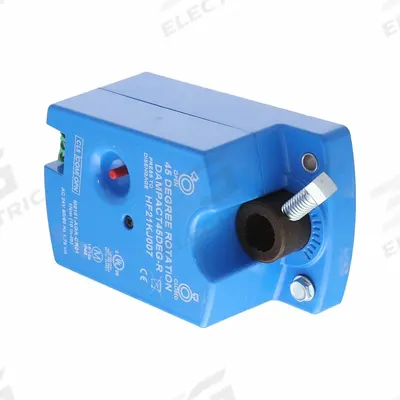 CARRIER Damper Actuator: Dampers, On/Off, Spring Return, 10 lb-in, 24V, Hardwired - Fail-Safe Actuators with Spring Return
