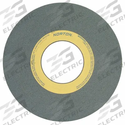 NORTON Straight Grinding Wheel: Type 1, 14" x 1" x 5" - Grinding Wheels for Carbides & Nonferrous Metals