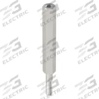 Standoff: Male x Female, 2 3/8 in Lg, Hex, Aluminum, Plain, 5/16 in Hex Wd, Aluminum, 10 PK (MPN CRR053203GR). Key specifications — Brand: APPROVED VENDOR.