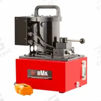 BVA HYDRAULICS Hydraulic Pump: 10,000 psi Max. Op Pressure, 439 cu in/min Max. Flow Rate, 120V AC (MPN PU55M4N025B). Key specifications — attr941810: PU55M4N025B; attr941817: 3-Position; attr941814: Advance.