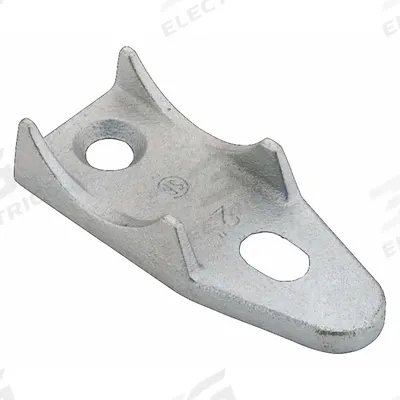 RACO Back Spacer: 2 in Trade Size, Iron - Surface Mount Clamps for Conduit & Pipe