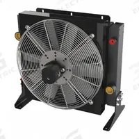 COOL-LINE Forced Air Oil Cooler: 75 hp Heat Removed, 80 gpm Max. Flow, 377 psi Max. Pressure (MPN HR75-0050). Key specifications — attr96059: SAE #20; attr98919: COOL-LINE.