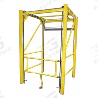 GARLOCK SAFETY SYSTEMS Vertical Safety Gate: 108 in x 106 in, Unassembled, Yellow, 42 in Gate Ht (MPN 301348-9660). Key specifications — attr1283434: GARLOCK SAFETY SYSTEMS; attr1283408: Unassembled; attr1283426: No.