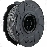 MAKITA Rebar Tie Wire: 21 ga, 330 ft Coil Lg, Steel, Made in USA*, 120 Max. Ties Per Coil, 50 PK (MPN 191L22-4). Key specifications — attr80235: MAKITA; attr80243: Made in USA*; attr80244: Steel.