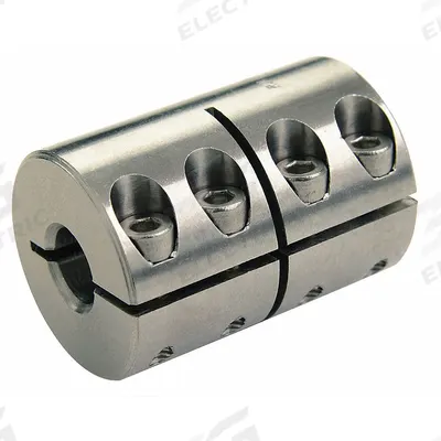 RULAND MANUFACTURING Rigid Shaft Coupling: 1 7/16 in Bore Dia 1, 1 7/16 in Bore Dia 2, Round - One-Piece Rigid Shaft Couplings