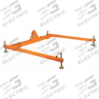 FALLTECH Portable Base: 14 1/2 in, Catwalk/Floor/Manhole/Tank Mnt, Davit Arm/Lower Mast Extension (MPN 6500844). Key specifications — Brand: FALLTECH; Features: Modular Design Compatibility With Offset Davit Arms and Mast Extensions; Color: Orange; Confined Space Component: Davit Base; Compatible Component: Lower Mast Extension; For Use With: Mast Extensions; Mounting Type: Freestanding; Finish: Powder Coated.
