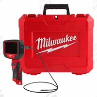 MILWAUKEE Borescope: 720 x 1280, 3 ft Shaft Lg, 0.2 in Shaft Dia, 5 mm Camera Dia, LED, Borescope (MPN 3150-20). Key specifications — Brand: MILWAUKEE; Camera Pixel Resolution: 720 x 1280; Features: Photo and Video Capture; Includes: Hard Case; Includes Probe: Camera Probe Included; Display Portability: Fixed; Camera Probe: Included.