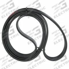 DAYTON Banded V-Belt: 3/B130, 3 Ribs, 133 in Outside Lg, 2 in Top Wd, 13/32 in Thick (MPN 54TY20). Key specifications — Belt Material: Rubber Compound.