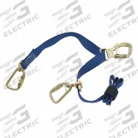 3M DBI-SALA Pole Climbing Strap: 6 ft Lanyard Lg, Polyester, Polyester, Steel, 310 lb Wt Capacity (MPN 1200136). Key specifications — Brand: 3M DBI-SALA; Lanyard Material: Polyester; Positioning Strap Material: Polyester; Hardware Material: Steel; For Pole Type: Distribution.