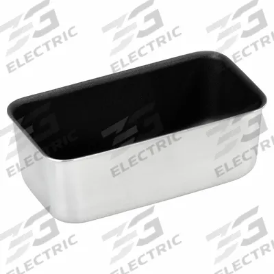 VOLLRATH Loaf Pan: Non-Stick Aluminum, 3 1/8 in Overall Wd, 4 1/4 in Overall Dp - Bread & Loaf Pans