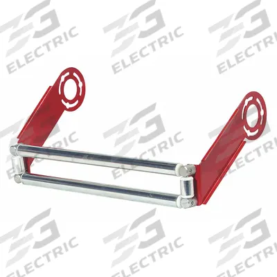 REELCRAFT Roller Guide: For 30000 Reel Series, Stainless Steel, Red, Steel - Pivoting Hose Guide Assemblies with Top Return for Hose Reels