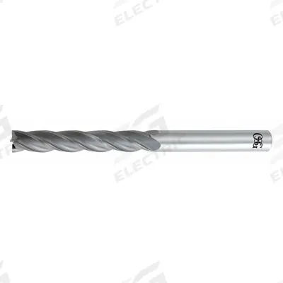 OSG Square End Mill: Carbide, 4 Flute, 3 mm Mill Dia, 25 mm LOC, 76 mm OAL (MPN 484-1181) - General Purpose Carbide Square End Mills