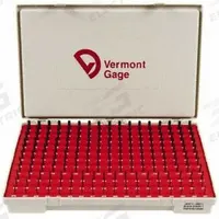 VERMONT GAGE Pin Gauges: No-Go (Minus), 10.01 mm to 13.99 mm, 0.01 mm Dia Increment (MPN 902400400). Key specifications — attr1182478: VERMONT GAGE; attr1182465: ZZ; attr1182466: +/-0.0050 mm.