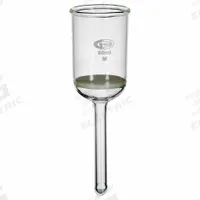 APPROVED VENDOR Buchner Funnel with Fritted Disc: Borosilicate Glass, 60 mL, 40 mm, 10 mm, Colorless (MPN BF256-60F). Key specifications — Product Type: Separatory Funnel; Body Color: Colorless; Brand: APPROVED VENDOR.