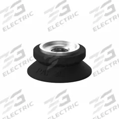 PIAB Vacuum Pad Assembly: Flat, G3/8 in, 30 mm Pad Dia, Nitrile/PVC, Black, 60A, PAF (MPN S.PAF30NP60.G38M.01). Key specifications — attr1019101: S.PAF30NP60.G38M.01; attr1019103: PIAB; attr1019107: 60A.