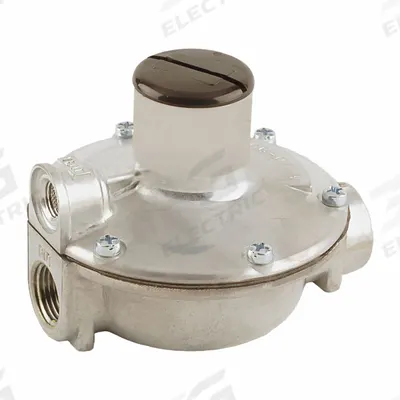FISHER LPG Pressure Regulator: Lever-Acting Gas, 143,000 BtuH Gas Capacity, Zinc, NPT x NPT - Lever-Acting Gas Pressure Regulators
