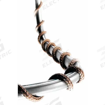 BRISKHEAT Heating Cord: 760°C Op Temp - Max, 6 ft Overall Lg, 3/16 in Thick, 350 W Watt - Samox Heating Cords