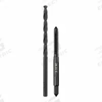 MILWAUKEE Plug Tap and Drill Bit: 2 Pc, #8-32 Tap, #29 Drill (MPN 49-57-5521). Key specifications — attr1300596: Straight Flute.